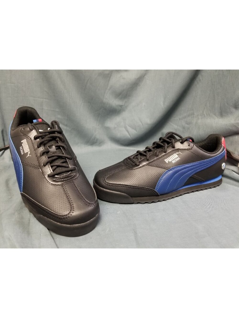 Puma Roma Via x BMW MMS 'Black Estate Blue' Men's Size 13 NEW NO BOX!
